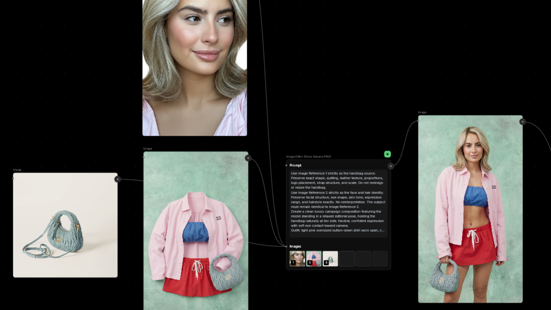 How to Create an AI Fashion Campaign in WunderNode